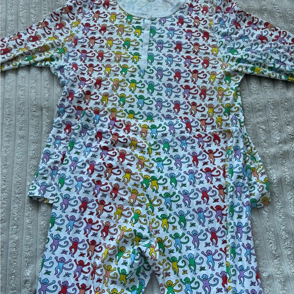 Roller Rabbit Disco Monkey Pajamas - Picture 2 of 2